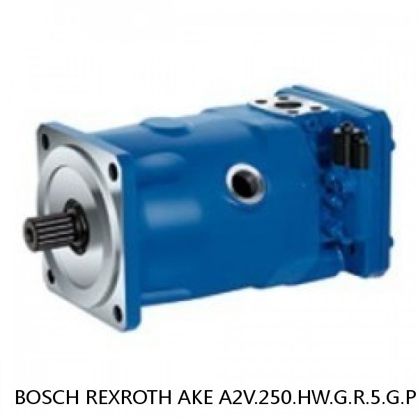 AKE A2V.250.HW.G.R.5.G.P BOSCH REXROTH A2V Variable Displacement Pumps #1 small image